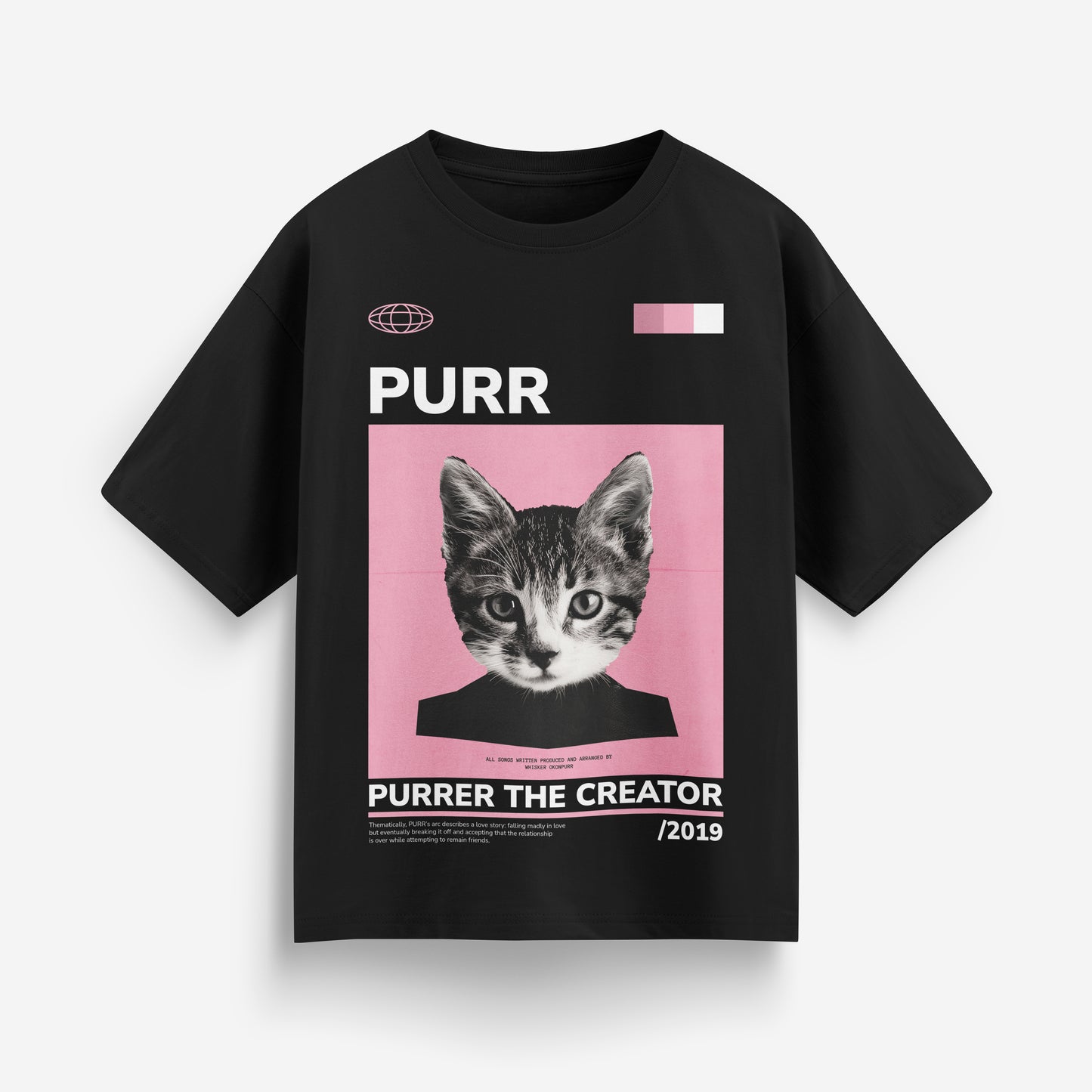 PURRER THE CREATOR Oversized T-Shirt