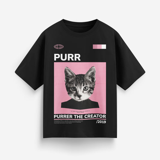 PURRER THE CREATOR Oversized T-Shirt