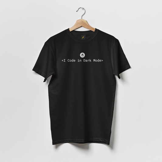 Dark Mode Coder T-Shirt