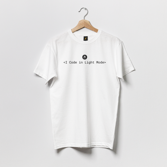Light Mode Coder T-Shirt